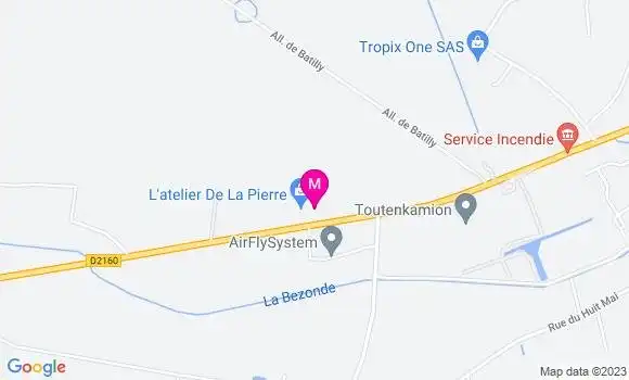 Localisation Garage Laurent Massing