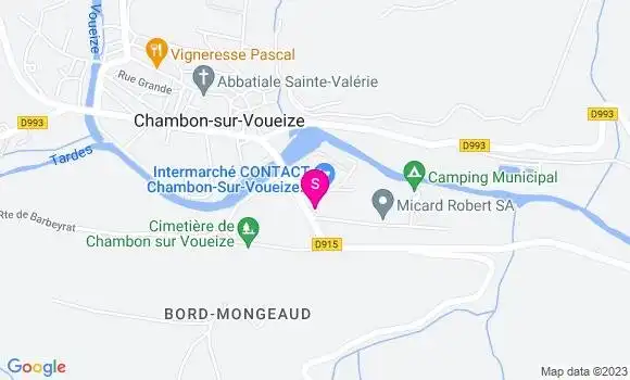 Localisation Intermarché Station