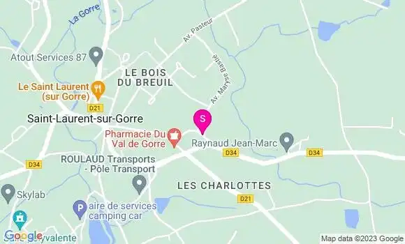Localisation Station Communale
