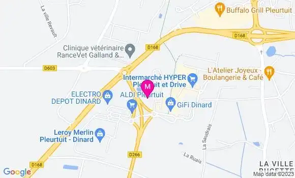 Localisation Station Intermarché