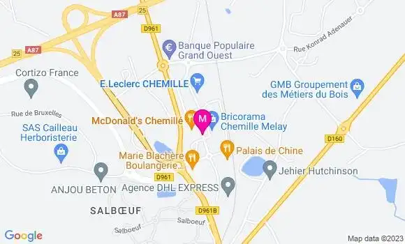 Localisation Station Leclerc