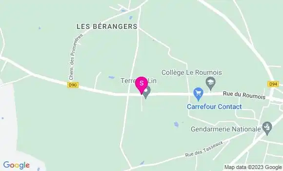 Localisation Carrefour Contact