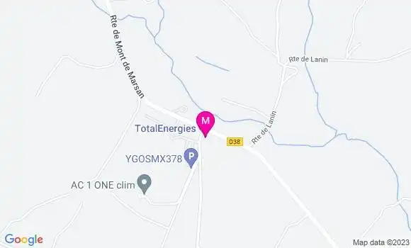 Localisation TotalEnergies