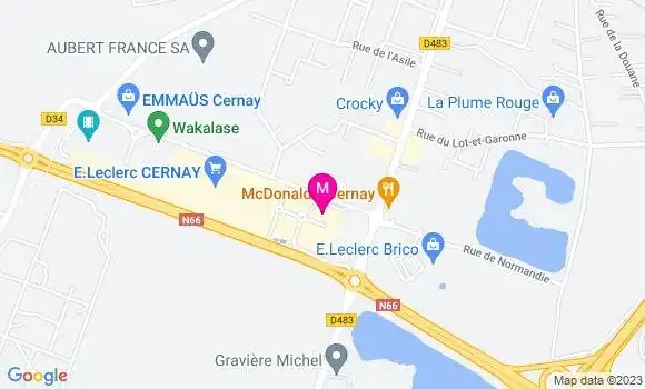 Localisation Station Leclerc