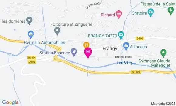 Localisation Carrefour Contact