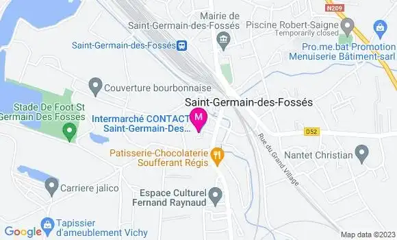 Localisation Intermarché Contact