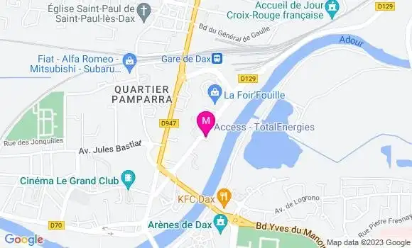 Localisation Access TotalEnergies