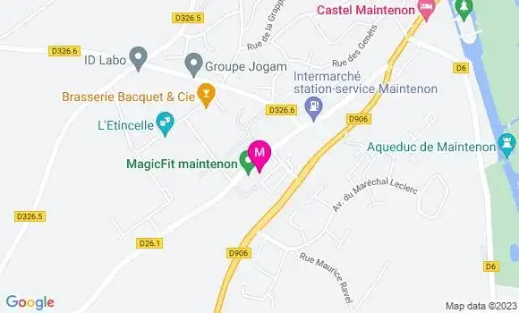 Localisation Intermarché Station