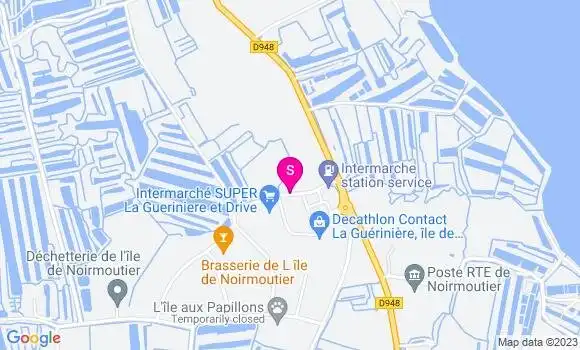 Localisation Intermarche Station