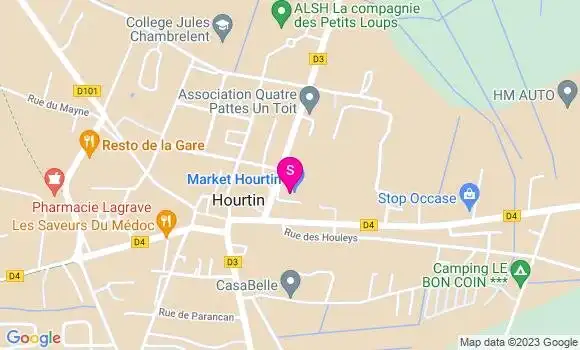 Localisation Carrefour Contact