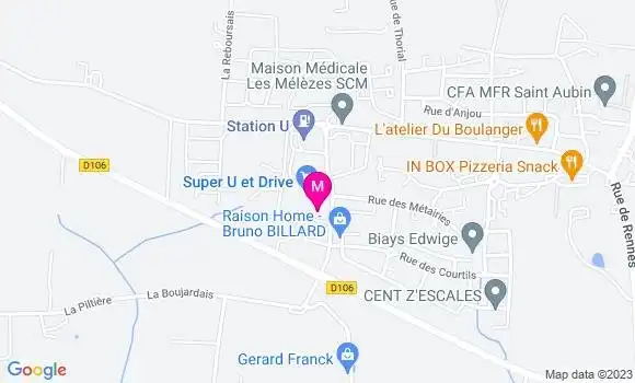 Localisation Super U