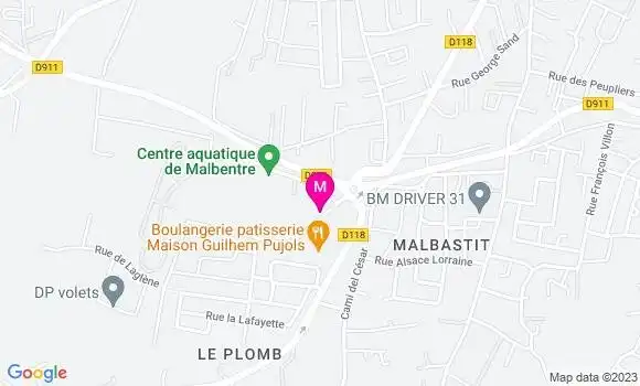 Localisation Station U