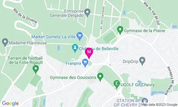 Localisation Carrefour Market