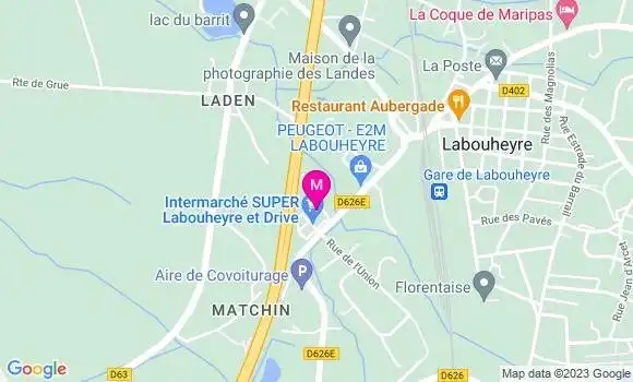 Localisation Intermarché Station