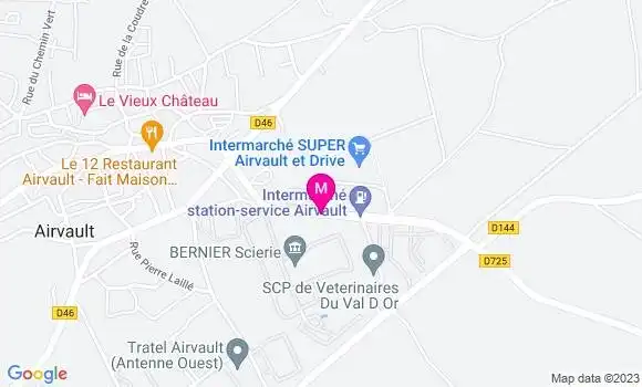 Localisation Intermarché Station