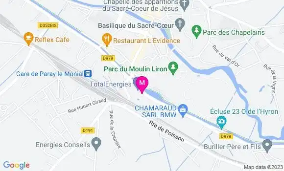 Localisation TotalEnergies