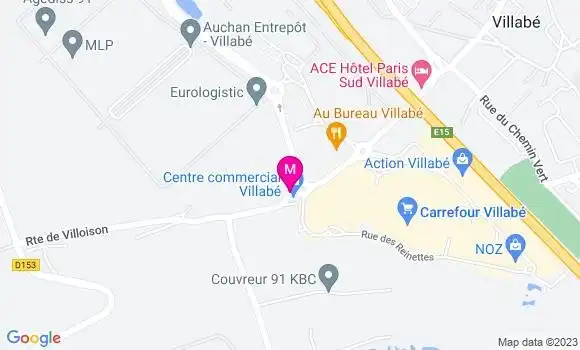 Localisation Carrefour