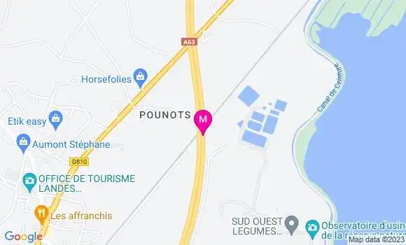 Localisation Esso Ouest