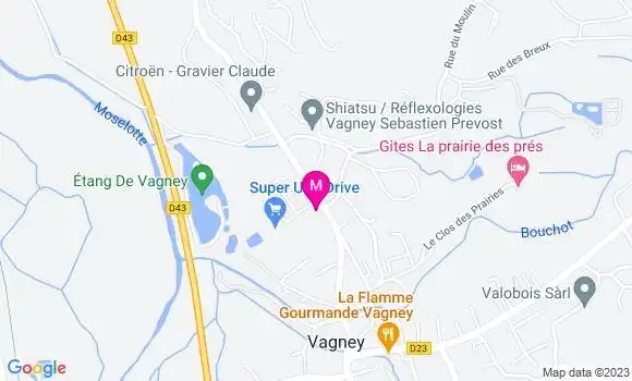 Localisation Super U