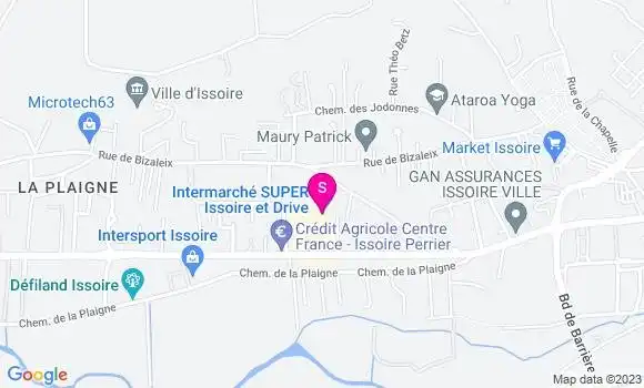 Localisation Intermarché Station