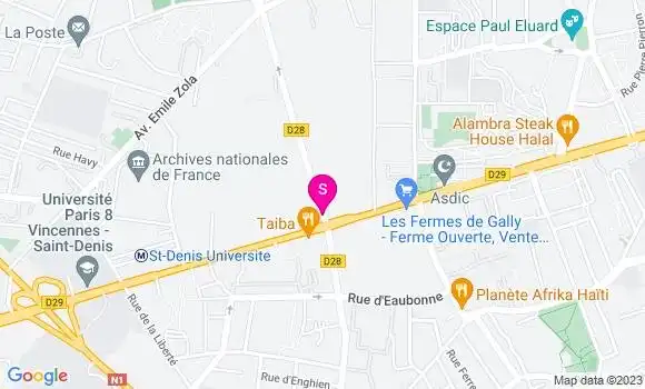 Localisation Bp