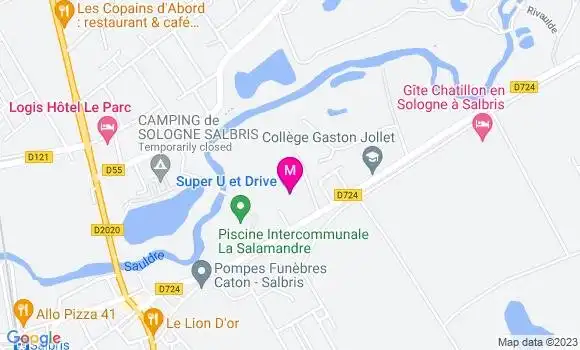 Localisation Super U