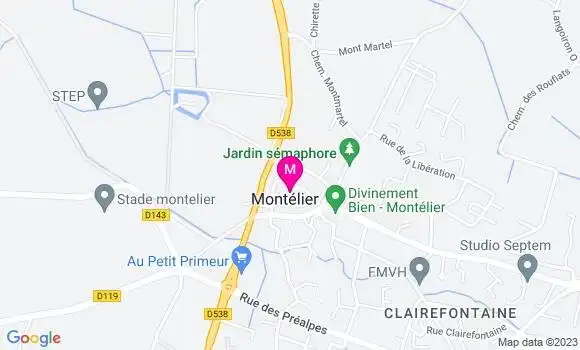 Localisation Intermarché Station