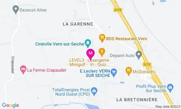 Localisation Station Leclerc