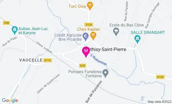 Localisation Carrefour Market
