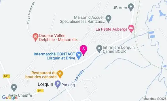 Localisation Intermarché Station