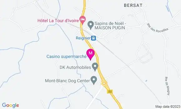 Localisation Casino Supermarché