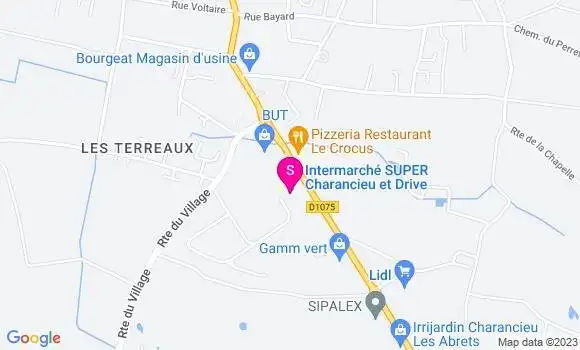Localisation Intermarché Station