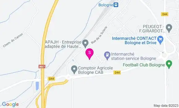 Localisation Intermarché Station