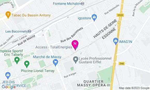 Localisation TotalEnergies