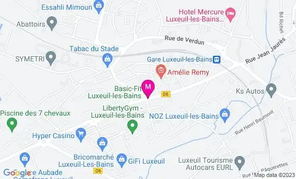 Localisation Géant Casino