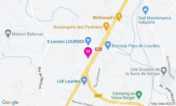 Localisation Netto