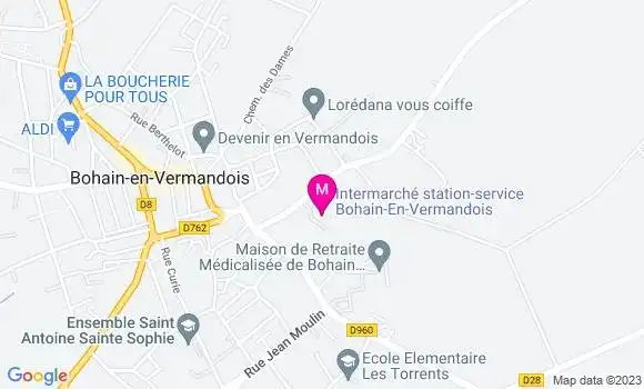 Localisation Intermarché Station