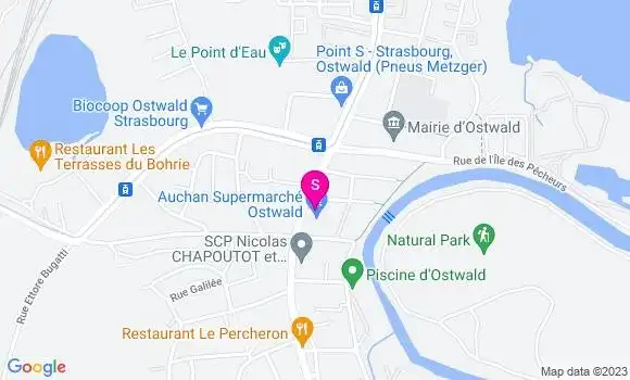 Localisation Auchan station