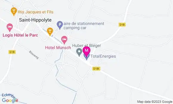Localisation Garage Thirion