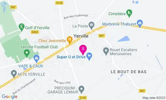 Localisation Super U