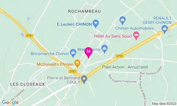 Localisation Station Leclerc