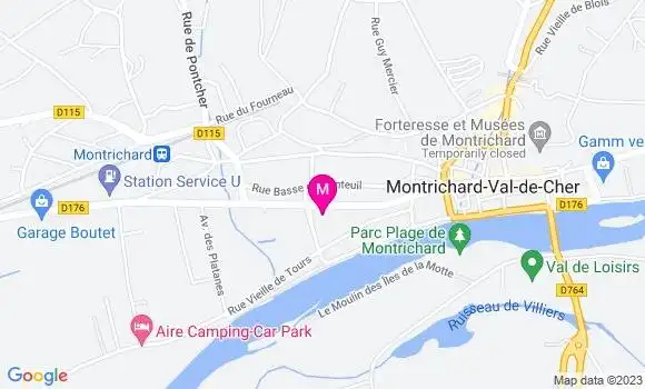 Localisation Esso Express