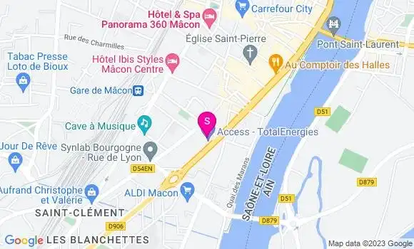 Localisation Access TotalEnergies