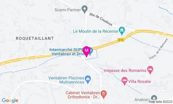 Localisation Intermarché Station