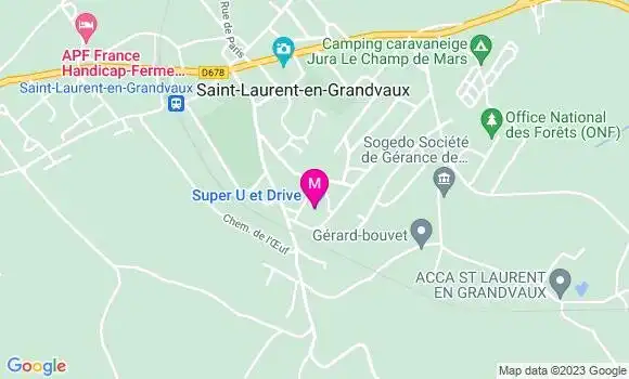 Localisation Super U