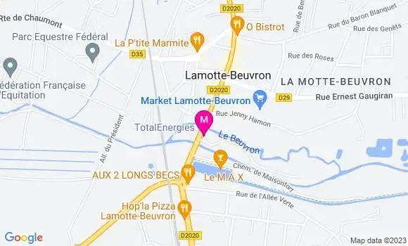 Localisation TotalEnergies
