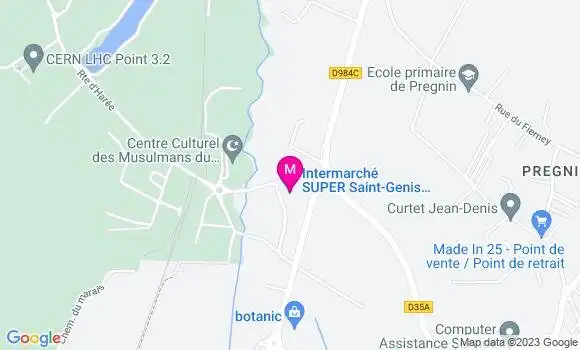 Localisation Intermarché Super