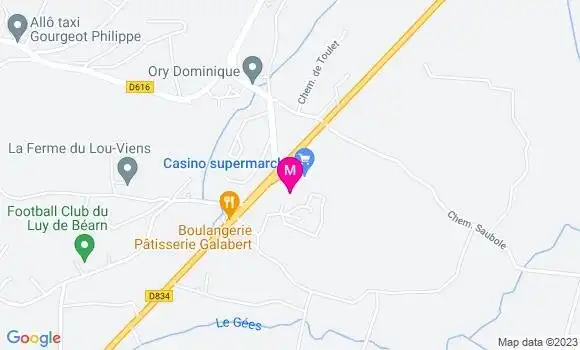 Localisation Casino Carburant