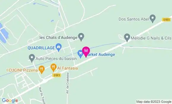 Localisation Carrefour Market
