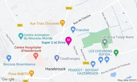Localisation Super U